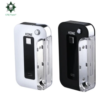 Authentic LTQ Vapor Kone Battery Flip Box Mod 900mAh Folding Design Preheat VV Battery With LED Screen Side Cover Fit 510 Vape
Authentic LTQ Vapor Kone Battery Flip Box Mod 900mAh Folding Design Preheat VV Battery With LED Screen Side Cover Fit 510 Vape