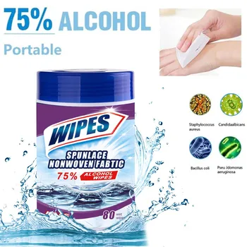 IN STOCK 1 buckets of wet wipes high-quality non-woven fabric Disinfection Wipes Sheet Portable Home Office 75% Alcohol 40ml ワイプ
IN STOCK 1 buckets of wet wipes high-quality non-woven fabric Disinfection Wipes Sheet Portable Home Office 75% Alcohol 40ml ワイプ
