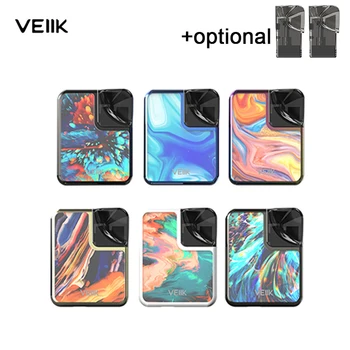 Original VEIIK Cracker Kit with 2ml Capacity Refillable Pod 1.2ohm Coil 500mAh Built in Battery Electronic Cigarette Vape Vapor
Original VEIIK Cracker Kit with 2ml Capacity Refillable Pod 1.2ohm Coil 500mAh Built in Battery Electronic Cigarette Vape Vapor