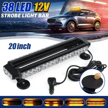 12V 50cm 20" LED Car Truck Strobe Light Flashing Emergency Light Bar Warning Light Roof Beacon Lamp for Jeep Trailer Vehicle Van 
12V 50cm 20" LED Car Truck Strobe Light Flashing Emergency Light Bar Warning Light Roof Beacon Lamp for Jeep Trailer Vehicle Van