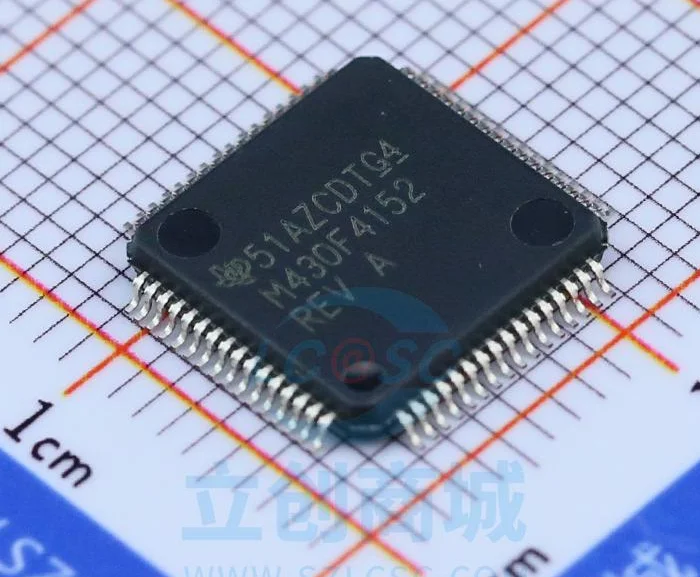 1 PCS/LOTE MSP430F4152IPMR MSP430F4152 M430F4152 LQFP-64 100% Brand new and original
1 PCS/LOTE MSP430F4152IPMR MSP430F4152 M430F4152 LQFP-64 100% Brand new and original