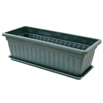 Flower Window Box PP Resin Rectangular Window Planters Vegetables Growing Container Garden Flower Plant Pot for Balcony
Flower Window Box PP Resin Rectangular Window Planters Vegetables Growing Container Garden Flower Plant Pot for Balcony