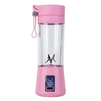 380ML Electric USB Rechargeable Portable Juicer Smoothie Blender Machine Mixer Juice Cup Maker Fast Blenders Food Processor
380ML Electric USB Rechargeable Portable Juicer Smoothie Blender Machine Mixer Juice Cup Maker Fast Blenders Food Processor