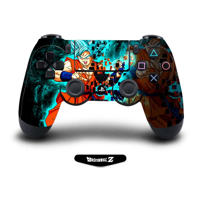 Dragon Ball Skin Protective Cover Sticker For Playstation 4 PS4 Pro Slim Controller Sticker Accessories with Litght Bar Decal
Dragon Ball Skin Protective Cover Sticker For Playstation 4 PS4 Pro Slim Controller Sticker Accessories with Litght Bar Decal