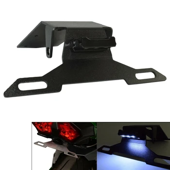 Motorcycle License Plate Bracket Holder Mount LED Light for Kawasaki NINJA H2 Sx H2-Sx Zx1000 2018-2020
Motorcycle License Plate Bracket Holder Mount LED Light for Kawasaki NINJA H2 Sx H2-Sx Zx1000 2018-2020