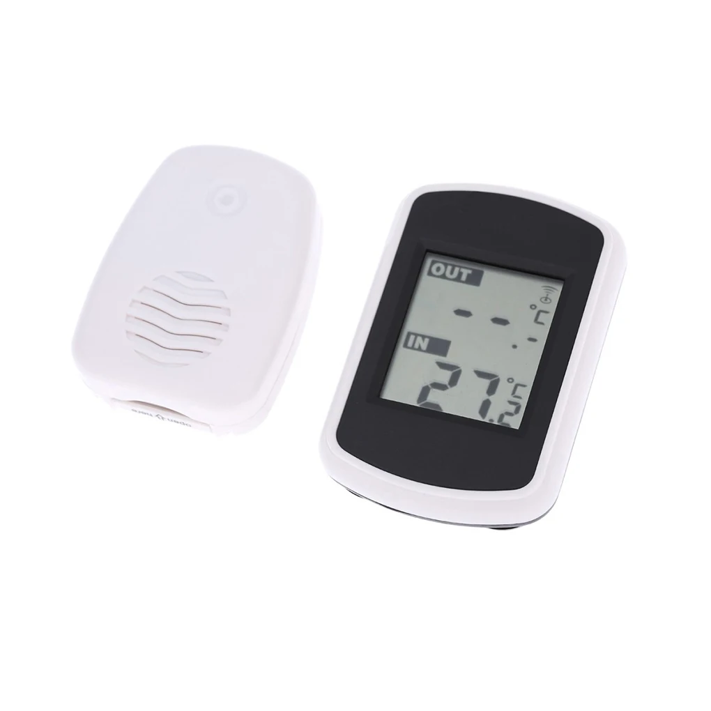 Wireless Digital Thermometer Remote Indoor Outdoor Temperature Gauge Receiver Transmitter for Home Office Use
Wireless Digital Thermometer Remote Indoor Outdoor Temperature Gauge Receiver Transmitter for Home Office Use