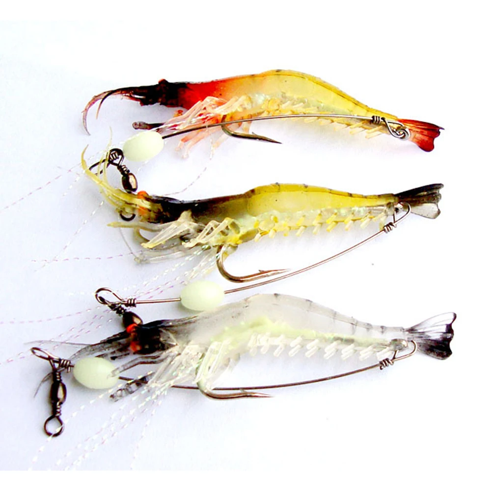 Jigging Fishing Lure Shrimp Soft Lure Fishing Artificial Bait Soft Fishing Lure Luminous Hook Bead Anzois Para Pesca Rigs
Jigging Fishing Lure Shrimp Soft Lure Fishing Artificial Bait Soft Fishing Lure Luminous Hook Bead Anzois Para Pesca Rigs