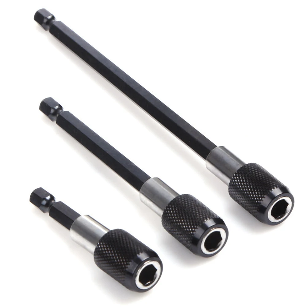 3Pcs Magnetic Screwdriver Bit Holders 1/4" 60mm/100mm/150mm Hex Shank Quick Release Magnetic Screwdriver Bit Holder #0131
3Pcs Magnetic Screwdriver Bit Holders 1/4" 60mm/100mm/150mm Hex Shank Quick Release Magnetic Screwdriver Bit Holder #0131