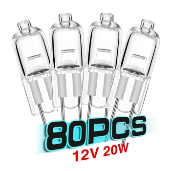 80 PCS Halogen G4 12V 20W Lamp JC Type G4 Halogen Light Bulbs G4 Base Clear Halogen inserted beads crystal lamp
80 PCS Halogen G4 12V 20W Lamp JC Type G4 Halogen Light Bulbs G4 Base Clear Halogen inserted beads crystal lamp