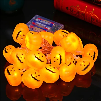 Pumpkin LED String Light Lantern House Party Garland Light Halloween Decoration High Quality Cute all-match String Lights
Pumpkin LED String Light Lantern House Party Garland Light Halloween Decoration High Quality Cute all-match String Lights