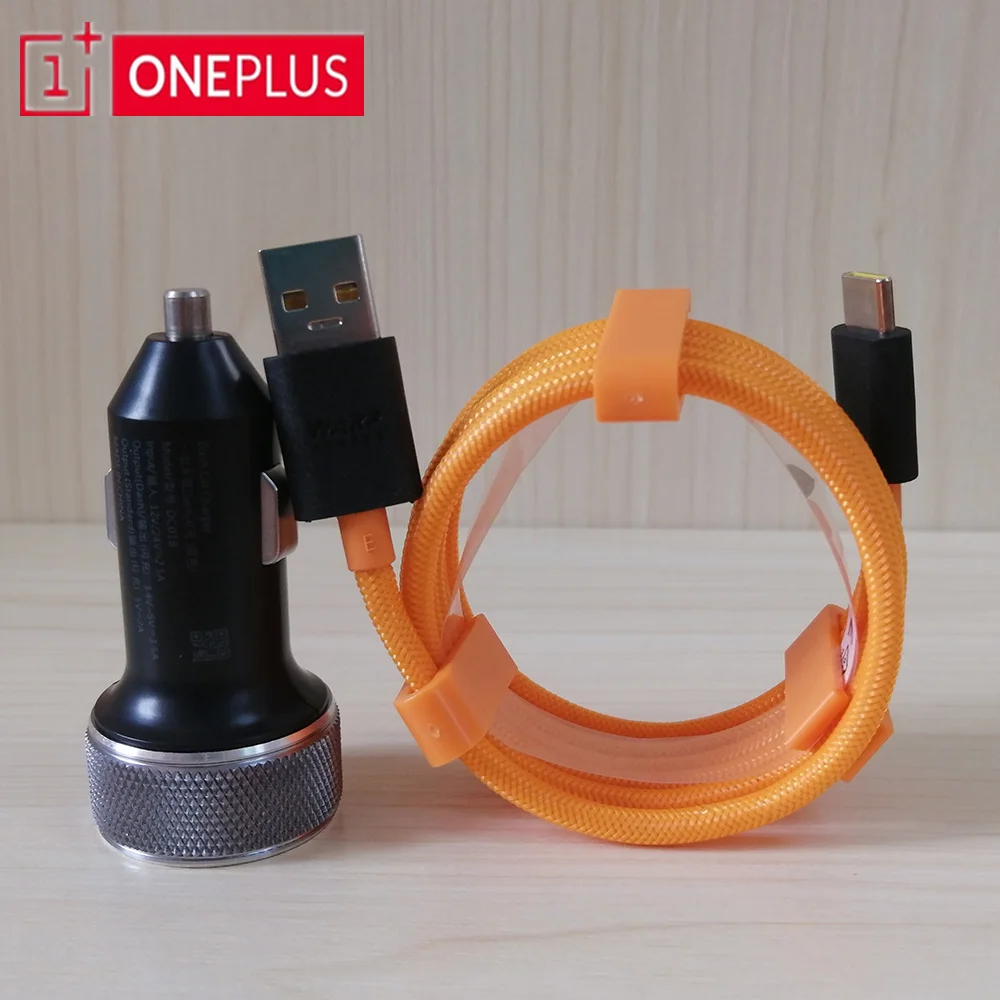 Original Oneplus Dash Charging Car Charger with 100CM Warp Type-c Cable Quick charge For Oneplus 7 6T 6 5T 5 3t 3
Original Oneplus Dash Charging Car Charger with 100CM Warp Type-c Cable Quick charge For Oneplus 7 6T 6 5T 5 3t 3