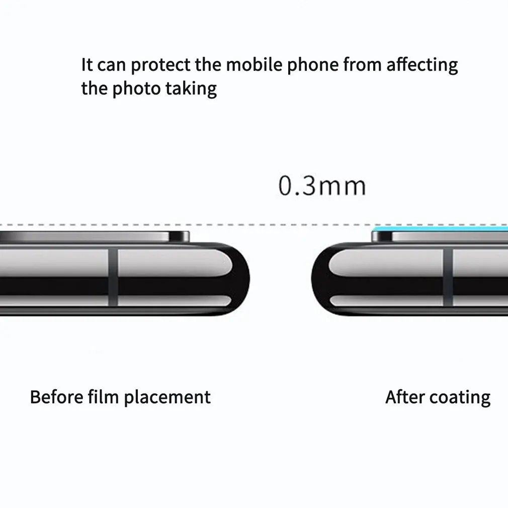 2020 3D Full Back Camera Lens Screen Protector Tempered Glass Ultra-thin Film Lens Protection Case for iphone 11 Anti Scratch
