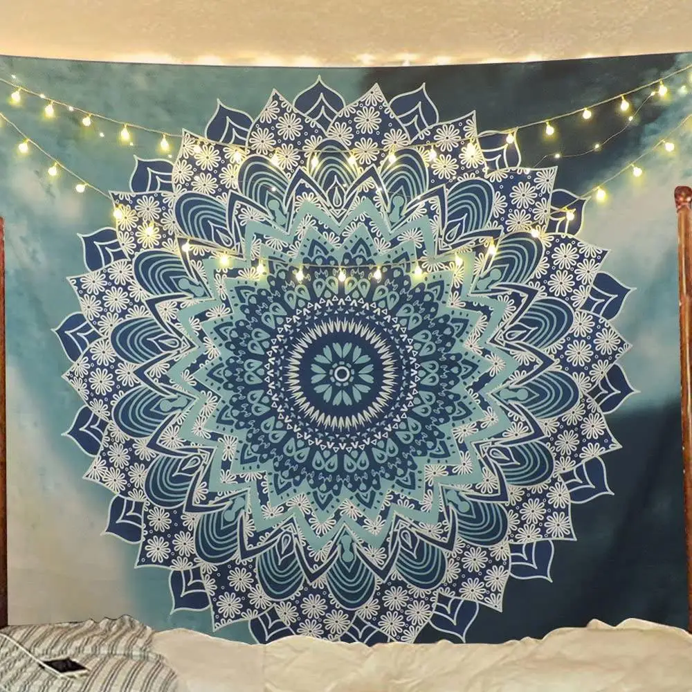 LUCKYYJ Tapestry Wall Hanging Indian Mandala Tapestry Bohemian Tapestry Hippie Tapestry Psychedelic Tapestry Wall Dorm Decor
LUCKYYJ Tapestry Wall Hanging Indian Mandala Tapestry Bohemian Tapestry Hippie Tapestry Psychedelic Tapestry Wall Dorm Decor