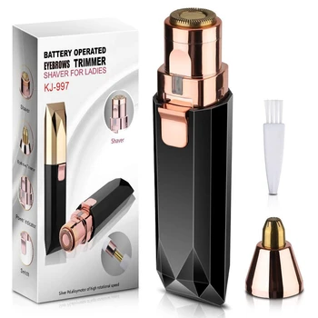 2 In 1 Hair Remover Eyebrow Trimmer Epilator Female Body Facial Eye Brow Razor Shaver Portable Lady Shaving Machine Depilador
2 In 1 Hair Remover Eyebrow Trimmer Epilator Female Body Facial Eye Brow Razor Shaver Portable Lady Shaving Machine Depilador