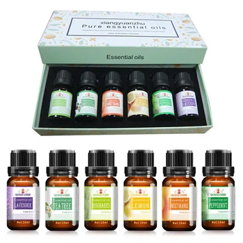 6pcs Compound Essential Oils Fragrance for Body Massage 10ml/pc Bath Aromatherapy Diffusers Relaxation Refreshing hot sale
6pcs Compound Essential Oils Fragrance for Body Massage 10ml/pc Bath Aromatherapy Diffusers Relaxation Refreshing hot sale