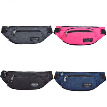 Unisex Outdoor Canvas Waist Pack Double Storage Pockets Smooth Zipper Waterproof Coating Running Sport Diagonal Chest Bag
Unisex Outdoor Canvas Waist Pack Double Storage Pockets Smooth Zipper Waterproof Coating Running Sport Diagonal Chest Bag