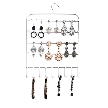 Wall Mount Bracelet Hooks Portable Storage Shelf Jewelry Display Organizer Showcase Earring Holder Necklace Hanger Metal Stand 
Wall Mount Bracelet Hooks Portable Storage Shelf Jewelry Display Organizer Showcase Earring Holder Necklace Hanger Metal Stand