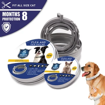 Pet Dog Cat Anti Fleas Ticks Collar Safe Eco-Friendly Adjustable For Cat Dog Repellent Insect Control Outdoor 8 Month Protective
Pet Dog Cat Anti Fleas Ticks Collar Safe Eco-Friendly Adjustable For Cat Dog Repellent Insect Control Outdoor 8 Month Protective