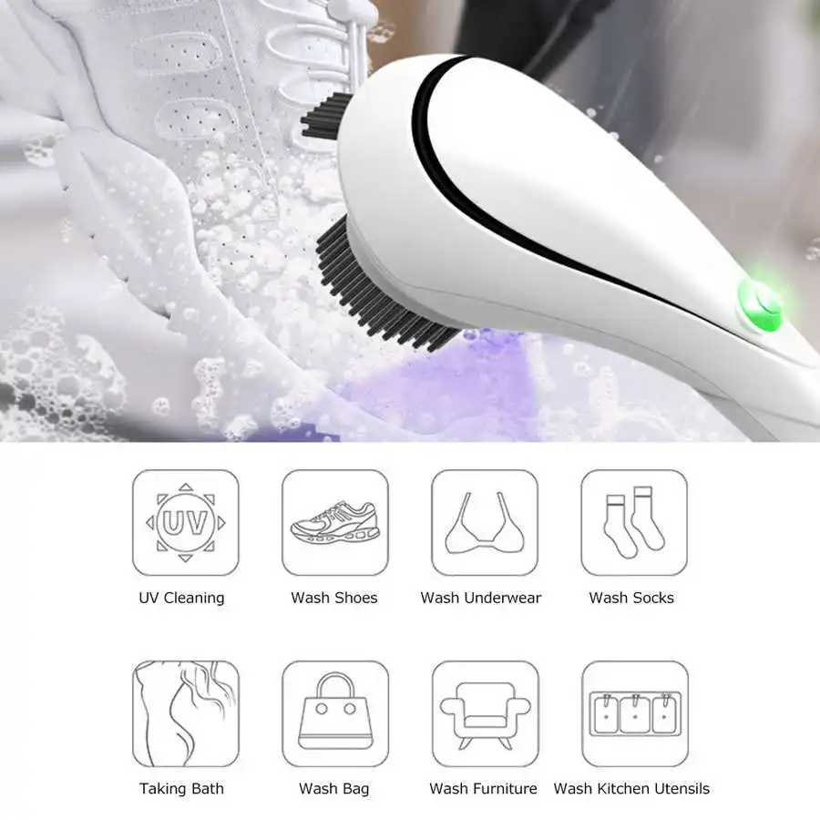Multi-Functional Ultrasonic Electric Shoe Cleaner Brushing Device USB Rechargeable 2-Speed Adjustment Shoe Cleaning Appliances
Multi-Functional Ultrasonic Electric Shoe Cleaner Brushing Device USB Rechargeable 2-Speed Adjustment Shoe Cleaning Appliances
