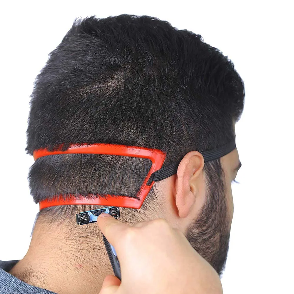Red Neck Shape Neck Back Shape Trim Ruler Neck Hair Line Guide Neckline Haircuts Template Hair DIY Tool Hair Template
Red Neck Shape Neck Back Shape Trim Ruler Neck Hair Line Guide Neckline Haircuts Template Hair DIY Tool Hair Template