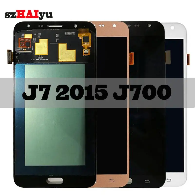 Super AMOLED LCD For Samsung Galaxy J7 2015 J700 J700H J700FN J700F J700M LCD Display Touch Screen Digitizer 1920x1080 5.5''
Super AMOLED LCD For Samsung Galaxy J7 2015 J700 J700H J700FN J700F J700M LCD Display Touch Screen Digitizer 1920x1080 5.5''