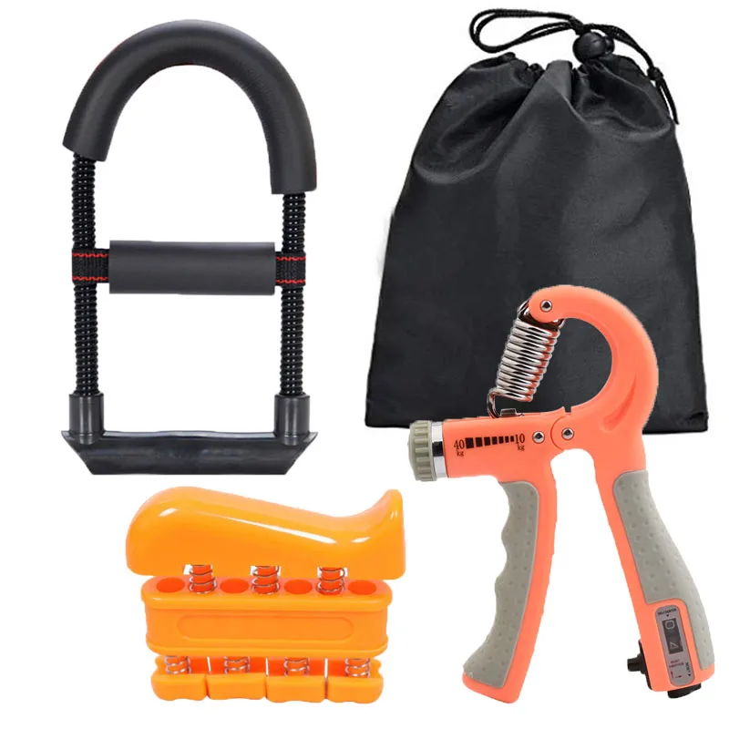 Sports Hand Grip Strengthener Wrist Exercises Comprehensive Gym Fitness Finger Power Training Muscle Relex Recovery Equipment
Sports Hand Grip Strengthener Wrist Exercises Comprehensive Gym Fitness Finger Power Training Muscle Relex Recovery Equipment