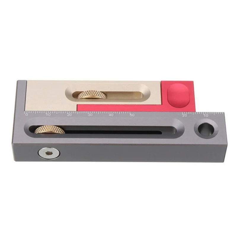 Wood working Table Saw Gap Slot Regulator Slot Ruler Make The Mortise And Tenon Movable Measuring Block Length Compensation Tool
Wood working Table Saw Gap Slot Regulator Slot Ruler Make The Mortise And Tenon Movable Measuring Block Length Compensation Tool