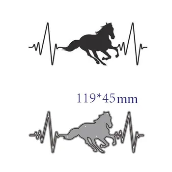 metal cutting dies cut die mold Animal horse decoration Scrapbook paper craft knife mould blade punch stencils
metal cutting dies cut die mold Animal horse decoration Scrapbook paper craft knife mould blade punch stencils
