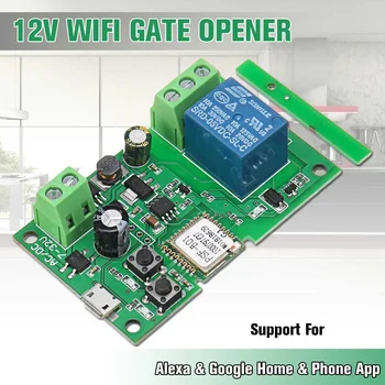 NEW Wireless Remote Control DC 12V Remote Control Gate Garage Opener with Alexa and Google Home Support and Phone App
NEW Wireless Remote Control DC 12V Remote Control Gate Garage Opener with Alexa and Google Home Support and Phone App