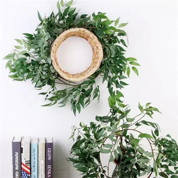 160cm ceiling decor road layout rattan jungle party Wedding decoration greens artificial flowers willow vine garland wreath
160cm ceiling decor road layout rattan jungle party Wedding decoration greens artificial flowers willow vine garland wreath