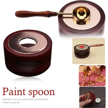 Wooden Creative Wax Seal Furnace Melting Furnace Melting Stove Pot Stationery Sealing Stamp Tool Greeting Card
Wooden Creative Wax Seal Furnace Melting Furnace Melting Stove Pot Stationery Sealing Stamp Tool Greeting Card