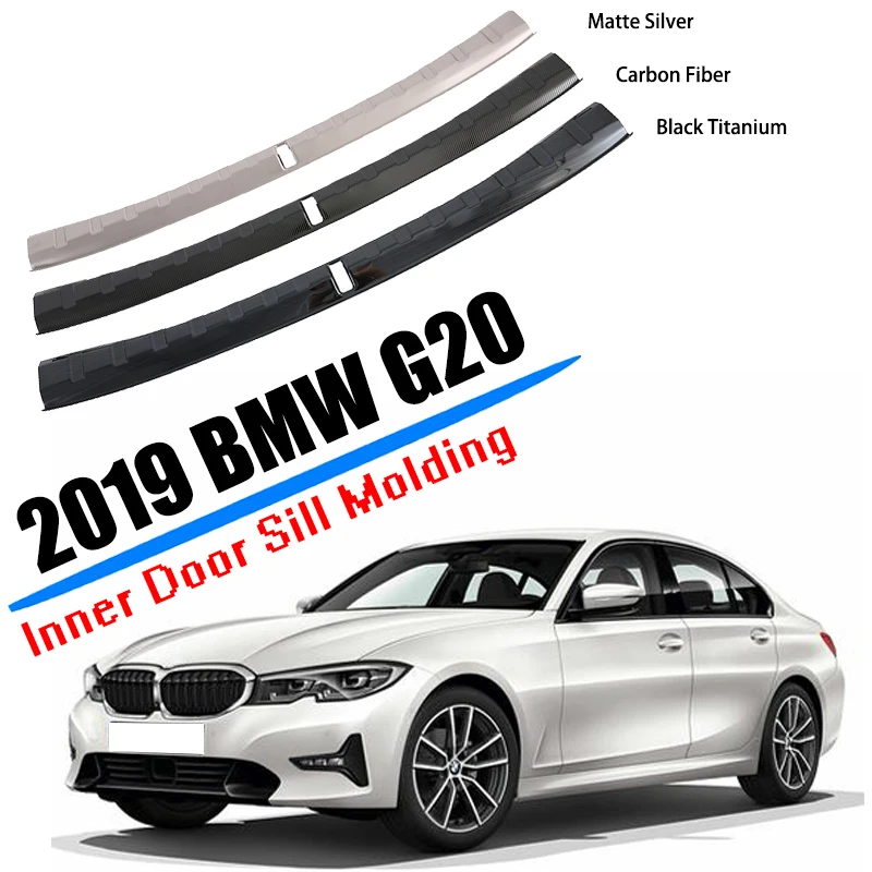 Fit for 2019 2020 BMW 3 Series G20 Sedan Rear Bumper Door Sill Protection Molding Cover Stainless Steel Car Styling Accessories
Fit for 2019 2020 BMW 3 Series G20 Sedan Rear Bumper Door Sill Protection Molding Cover Stainless Steel Car Styling Accessories