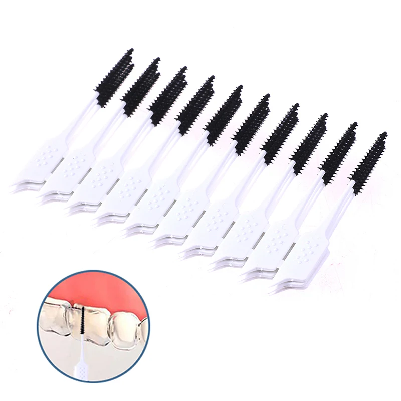 1 Box (30 Pcs) Silicone Interdental Brush Floss Sticks Tooth Floss Head Toothpick Cleaning Tool
1 Box (30 Pcs) Silicone Interdental Brush Floss Sticks Tooth Floss Head Toothpick Cleaning Tool