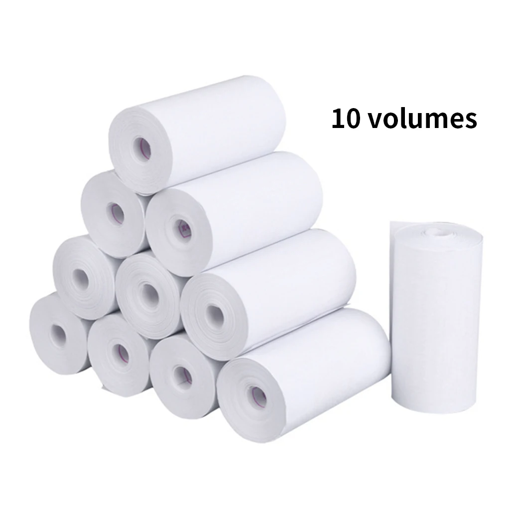 10 Rolls Receipt Thermal Paper Printing Label Roll for Mobile POS Photo Printer Office Stationery
10 Rolls Receipt Thermal Paper Printing Label Roll for Mobile POS Photo Printer Office Stationery