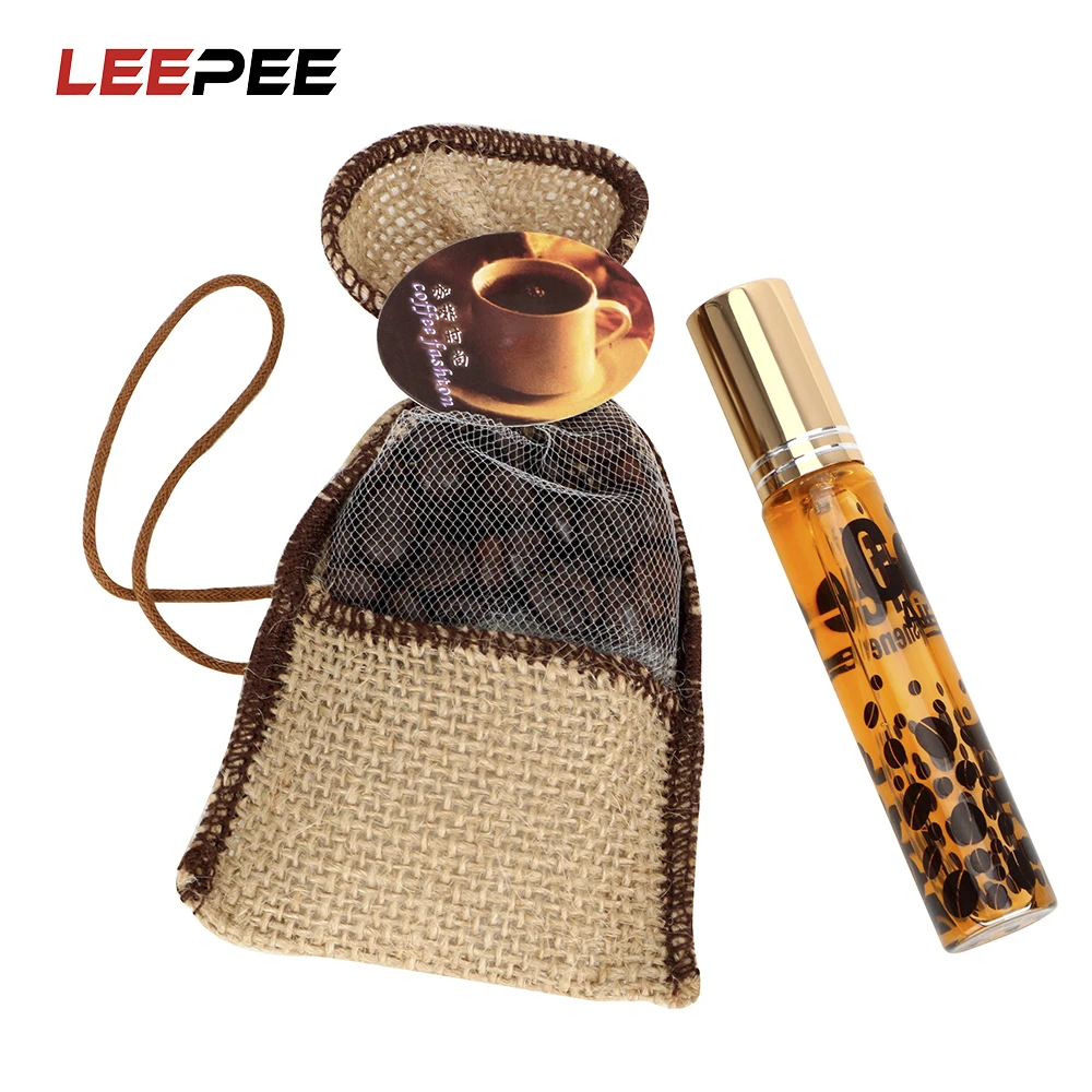 LEEPEE Car Perfume Coffee Air Freshener Coffee Bean Ornament Interior Accessories 2 piece/set Car-styling
LEEPEE Car Perfume Coffee Air Freshener Coffee Bean Ornament Interior Accessories 2 piece/set Car-styling