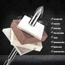 1 Piece Universal Cross Tile Glass Drill Bit Set Ceramic Concrete Drilling Tool Multifunctional Hard Alloy Woodworking Drill Bit
1 Piece Universal Cross Tile Glass Drill Bit Set Ceramic Concrete Drilling Tool Multifunctional Hard Alloy Woodworking Drill Bit
