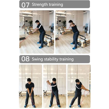 Beginner Gesture Correcting Guide Golf Trainer ABS Aids Alignment Pull Strap Indoor Exercising Gym Posture Swing Practice
Beginner Gesture Correcting Guide Golf Trainer ABS Aids Alignment Pull Strap Indoor Exercising Gym Posture Swing Practice