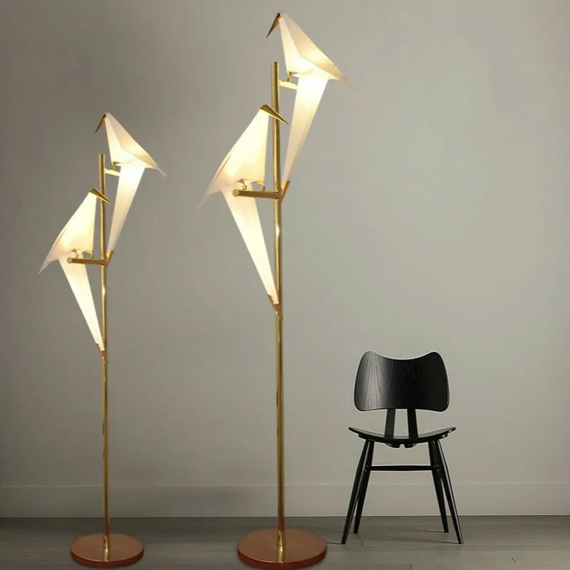 Post Modern Simple Desk Lamp Living Room Bedroom Study Bedside Simple Creative Thousand Paper Crane Floor Lamp Standing Lamps
Post Modern Simple Desk Lamp Living Room Bedroom Study Bedside Simple Creative Thousand Paper Crane Floor Lamp Standing Lamps