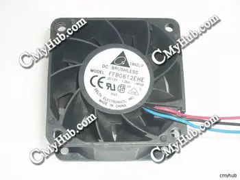 For DELTA ELECTRONICS FFB0612EHE NF00 DC12V 1.20A 6038 6CM 60mm 60x60x38mm 3pin Cooling Fan
For DELTA ELECTRONICS FFB0612EHE NF00 DC12V 1.20A 6038 6CM 60mm 60x60x38mm 3pin Cooling Fan