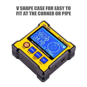 50-60Hz Protractor Dual Level Gauge Angle Protractor with Magnetic Base LED Display Axis Digital Angle Protractor
50-60Hz Protractor Dual Level Gauge Angle Protractor with Magnetic Base LED Display Axis Digital Angle Protractor