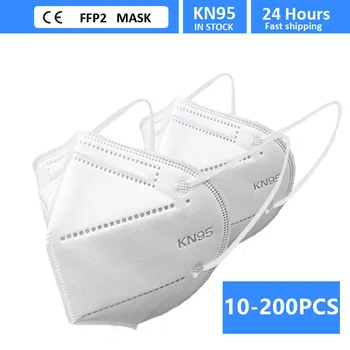 10-200Pcs KN95 Masks FP2 Facial M 5 Layers Filter Dust Mouth PM2.5 Maske Face Mask Mascarillas Protective Mask masque Mаска
10-200Pcs KN95 Masks FP2 Facial M 5 Layers Filter Dust Mouth PM2.5 Maske Face Mask Mascarillas Protective Mask masque Mаска