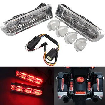 Motorcycle LED Saddlebag Tail Light Insert Auxiliary Run Brake Turn Lamp Filler For 14-17 Harley Electra Glide Road King Ultra
Motorcycle LED Saddlebag Tail Light Insert Auxiliary Run Brake Turn Lamp Filler For 14-17 Harley Electra Glide Road King Ultra