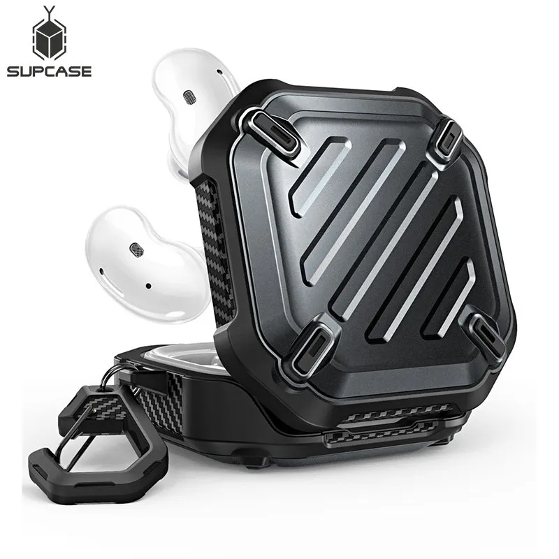 SUPCASE For Samsung Galaxy Buds Live Case (2020) UB Pro Full-Body Rugged Protective Cover with Carabiner For Galaxy BudsLive
SUPCASE For Samsung Galaxy Buds Live Case (2020) UB Pro Full-Body Rugged Protective Cover with Carabiner For Galaxy BudsLive