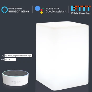 Multi Function Smart Night Light Remote Voice Control Timer Setting Google Home IFTTT LED Home Lighting Good Sleeping
Multi Function Smart Night Light Remote Voice Control Timer Setting Google Home IFTTT LED Home Lighting Good Sleeping