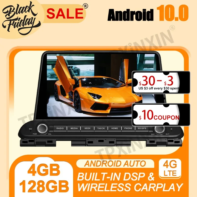 DSP Android 10.0 PX6 IPS Carplay 4G+128G For KIA Cerato Forte 2019 Multimedia Player Auto Radio Tape Recorder GPS Navi Head Unit
DSP Android 10.0 PX6 IPS Carplay 4G+128G For KIA Cerato Forte 2019 Multimedia Player Auto Radio Tape Recorder GPS Navi Head Unit