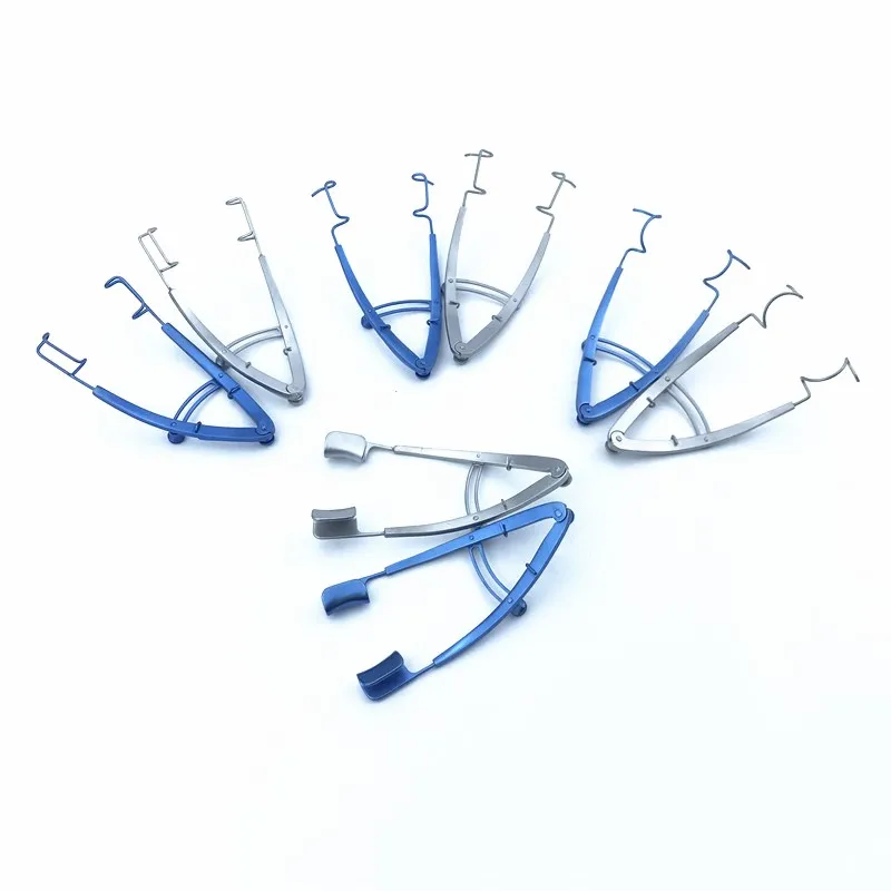

V type Eye Speculums solid blade opener double eyelid tools ophthalmic surgical instruments