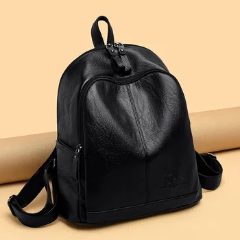 Ladies bag kangaroo ladies leather backpack 2020 new Korean version of sheepskin backpack
Ladies bag kangaroo ladies leather backpack 2020 new Korean version of sheepskin backpack