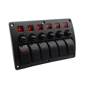 Car Toggle Switch Panel Circuit Breaker Waterproof With Stickers Switches Vehicle Truck Auto Boat Marine Rocker Switch Panel 12V
Car Toggle Switch Panel Circuit Breaker Waterproof With Stickers Switches Vehicle Truck Auto Boat Marine Rocker Switch Panel 12V