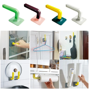 Creative Kitchen Storage Hook Free Perforated Cutting Board Pot Cover Hanger Wall-mounted Seamless Storage Rack Wall Hook
Creative Kitchen Storage Hook Free Perforated Cutting Board Pot Cover Hanger Wall-mounted Seamless Storage Rack Wall Hook