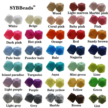 50 pcs 17mm hexagon Shape Loose Silicone Beads For Teething Necklace Silicone Loose Beads For Baby Teether BPA Safe DIY Bead
50 pcs 17mm hexagon Shape Loose Silicone Beads For Teething Necklace Silicone Loose Beads For Baby Teether BPA Safe DIY Bead